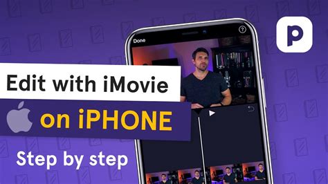 how to edit a video on imovie on iphone